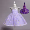 Детское платье для девочек детские платья по случаю дня рождения костюмы для косплей ведьмы.
