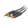 Cable óptico de alta definición de 1,8 m compuesto AV 3 RCA HD TV Audio AV Video para Xbox 360