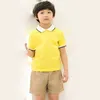 Roupas Defina as crianças para crianças adultos de jardim de infância para o jardim de infância uniformes uniformes escolares de algodão esportes de algodão Graduação PO FamilyClothing