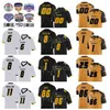 NCAA College Football Missouri Tigers Maglie Uomo 8 Connor Bazelak 1 Tyler Badie 86 Tauskie Dove 6 Keke Chism 25 Blaze Alldredge 11 Devin Nicholson Nero Bianco Giallo