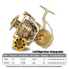 Arrastre 30 kg Max Full Metal Body Fishing Reels Carpa Molinete Carretilha de Pesca Accesorios para agua salada