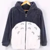 New Harajuku Totoro Kawaii Hoodie Sweatshirt 내 이웃 코트 코스프레 양털 오버 코트 귀와 귀여운 재킷 크리스마스 T200102