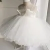 Girl's Dresses Summer Sleeveless Tutu Baby 1st Birthday Wedding Party Dress Girl Princess Infant Boutique Ball Gown For BaptismGirl's