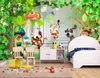 Aangepaste papel de parede 3D muurschildering wallpapers frisse landschap kinderkamer muurschildering achtergrond behang voor slaapkamermuren