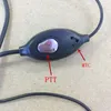 Walkie talkie honghuisismart hoofdtelefoon oortelefoon 3,5 mm special alleen voor baofeng bf-u3 bf-uven