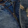 High Street Jeans Are Of The Highest Quality Damaged Used Large Denim Trousers Men's And Women's Fashion Jeans T220803