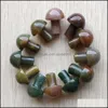 Artes e ofícios Presentes de artes Home Garden India AGate Stone 20mm estátua de cogumelos esculpidos quartzo hand cura