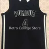 Xflsp Purdue Boilermakers College # 4 Robbie Hummel Throwback Basketball Jersey, Authentique Cousu s Jersey # 33 Moore