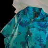 Men's Casual Shirts Summer West Palm Short-sleeved Floral Shirt Men American Retro Oversized Button Up Women Hawaii ShirtsMen's Men'sMen's