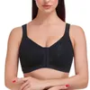 Pore Corrector Lift Up Bra Women Fitness Vest s Chiusura frontale Plus Size Wireless Lace Full Cup C D E F G L220727