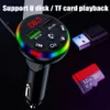 F13 transmissor fm receptor de áudio mp3 player 3.1a 2 usb carregamento rápido handsfree bluetooth-compatível 5.0 kit para carro