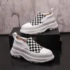 Brand Designer Wedding Dress Party Leather Shoes Thick Bottom outdoor Formal Business Casual Sneakers fashion White Slip-On Mens Driving Walking Loafers