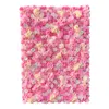 40X60CM fleur artificielle mur décor à la maison pivoine hortensia fleurs rangée panneau ornement pour mariage toile de fond bricolage décoration