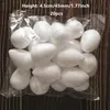 Dekorativa blommor kransar 225335455CM 10PCS80PCS VIT FOAM ROSE BUD FÖR NYLONFLUMER MATERIAL MATERIAL Supplies Stockin8740938