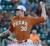 XFRSP Custom Texas Longhorns Szyte Baseball Jersey Andre Duplanier II Silas Ardoin Kimble Schuessler 15 Peyton Powell Cam Constantine Preston