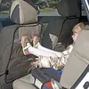 Auto -stoel bedekt de achteromslagbeschermer voor kinderen kinderen baby kick mat tegen modder vuil schone bescherming schoppen matcar