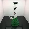 Ponto de aço inoxidável de cachimbo de água novo bongues de vidro exclusivos Bongas de água Platas de óleo de água fumando com droppe