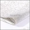 11 couleurs bricolage Bling cristal strass autocollant feuille auto-adhésif mousseux gemme autocollants pour voiture présente décoration paillettes diamant bandes 2