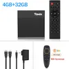 Tanix X4 Android11スマートテレビボックスAMLOGIC S905X4 AV1 3Dディスプレイ8K 4G32G 4G64G BT SET TOP BOX 2.4/5G WIFI