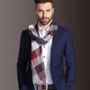 ヨーロッパのファッションショールスカーフメン冬の暖かいタータンスカーフビジネスSjaal格子縞の綿ラップブファンダフウラードSzaliki I Chusty