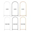 Decoração de festa 1m Metal Wedding Arch Background Iron Wheld Shelf Props Diy Flor com Framepartty DecorationParty