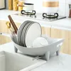Dish Rack Drain s Dry Dishes Tableware Storage Organizer Shelf Cutlery drain rack bowl storage #50 220328299p