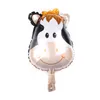 Party Foglio di alluminio Tigre Mini Cartoon Animali Leone Mucca Scimmia Pellicola di alluminio Palloncini Giocattolo per bambini Compleanno Decorazione di nozze LK132