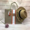 Borsa da spiaggia con monogramma a righe personalizzate personalizza il nome monogramma Iniziali tela da imballaggio tote matrimonio mamma cesto borse sacchetti regalo da sposa 220704