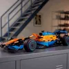 2022 NYHET Teknisk 42141 McLarens Formel 1 Race Car Model Byggsats Block Självlåsande tegelstenar MOC Leksaker för barn Födelsedagspresent G220414