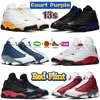 2022 High Court Purple Black 13s Hombres Zapatos de baloncesto 13 Hombres Del Sol Rojo Flint Starfish Og Chicago Hyper Royal Obsidian Powder Azul Lucky Green Bred Mujeres Zapatillas