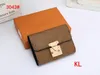 Designer di lusso Portafogli Fashion Short ZIPPY Wallet Monograms Classic Zipper Pocket Pallas Bag Zip Portamonete 3043 # hyt-98