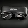 Aluminum Magnesium HD Polarized Fashion Sunglasse Men Driving Sun Glasses Vintage De Sol With Original Brand Box 220514