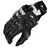 Мотоциклетные перчатки черные гонки на искренний кожаный мотоцикл мотоцикл White Road Glove Men Summer Winter 220813GX