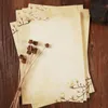 Papel de regalo Conjunto de sobres antiguos Arte de la literatura Carta de amor Sobres de ciervos románticos retro Sobres de papel para invitaciones