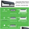 Luzes solares ￠ prova d'￡gua 34/54/66/90 LED LIGHT POWER LUZ DE LUZ DE ANTIGO AO ANTERO DE