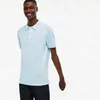 Erkek Tasarımcı Polos T Shirtler Mans Fransız Timsah Polo Homme Yaz Gömlek Nakış Tshirts High Street Trend Gömlek Top Tees