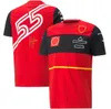 جديد F1 Racing Hoodie Summer Team Shirt Sleeve T-Shirt نفس النمط المخصص