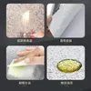 40x100200cmThick Waterproof Kitchen Aluminum Foil Selfadhesive Large Drawer Pad Oilproof Paste Oil Stickers Kitchen Tools 220727