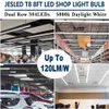 ONS VOORRAAD T8 LED Buis Licht 8FT Een Rij Enkele Pin FA8 Fluorescerende Verlichting 45W Koud Wit Frosted cover Winkel Kantoor Garage Verlichting