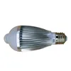 B22 E27 85-265V 5W / 7W LED-lampen infrarood PIR Human Motion Light Sensor Auto Detectie Bulb Lamp Wit / Warm Wit