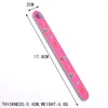 Frukttryck Nail File Buffer Slipning Tvättbar Manikyr Tool Nail Art Polish Sandpaper Strip Bar Polering