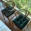 6 Colors Dirt-resistant Chair Cushion Velvet Square Home Dining Comfort Seat Floor Pillow Pouf Throw Sofa Decor 220507