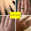 Cluster Rings Handmade Eternity Promise Gold Crystal Ring CZ Zirconia Engagement Wedding Band For Women Men Finger Party Jewelry Rita22