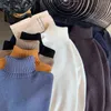 Nostamal winter warme gebreide coltrui turtleneck trui mannen hoge kraag streetwear jumper pullover Harajuku casual truien mannelijke kleding T220730
