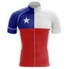 T-shirts pour hommes été respirant tout-terrain à manches courtes vêtements de vélo de montagne pour Chili série drapeau motif maillot de cyclisme pour hommes TYZ594-01Me