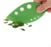 Utensili da cucina Separatore di foglie di verdure Rosmarino Timo Cavolo Spellafoglie Plastica Verde Herb Stripper Rosmarino SN3716