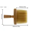 Manças de madeira Limpeza de barbeiro Home e Salon Professional Brush Hair Styling Tool Inventory