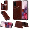 Butterfly präglade fodraler för Samsung S8 S9 S10 S20 Plus S10E S10 5G S20ULTRA Not 8 9 10 20Oltra A50 A50S A30S Case Cover