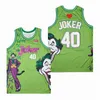 Filme de filme basquete 23 amor poético justiça jerseyss 1993 Hiphop All Stitched Hip Hop Team cor preto vermelho amarelo respirável para fãs esportivos Hiphop de algodão puro