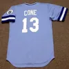 Kansascity Vintage Baseball Jersey 12 John Wathan 1980 13 David Cone 1986 Porter Jackson Saberhagen White 1 Leonard Gubicza Aikens Otis 29 Dan Quisenberry 1985